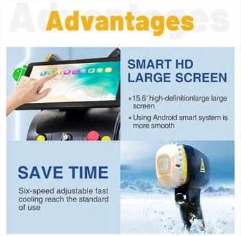 diodilaser-karvojen poistokone Laser