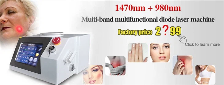 Medical Fat Melting 3D Lipolysis Liposuction 1470nm 980nm Diode Laser Endolaser Machine