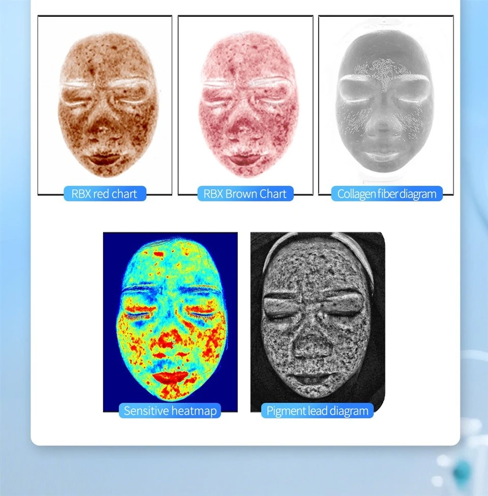 MNLT AI Skin Analysis Device – 3D 9-Spectrum Smart Analyzer best