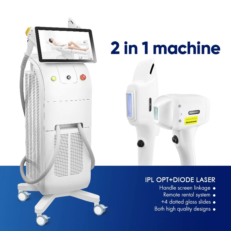 IPL OPTDiode laser 2-in-1 machines